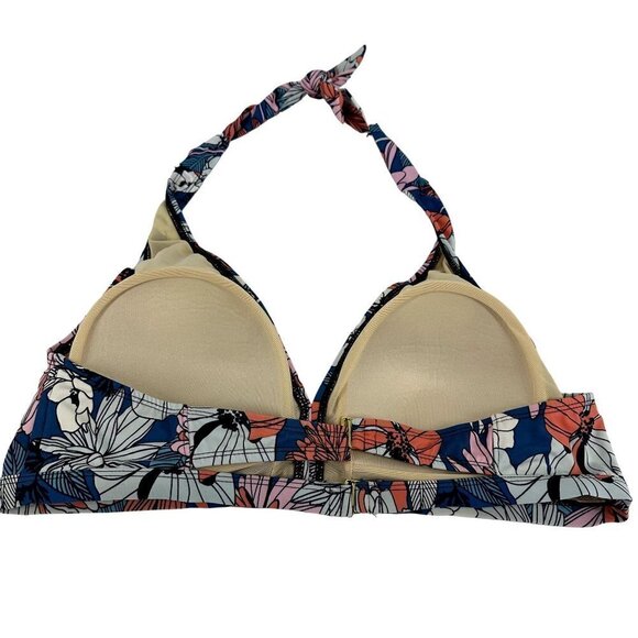 Swimsuits for All Halter Swim Top Floral Botanical Size 18 - Picture 2 of 5